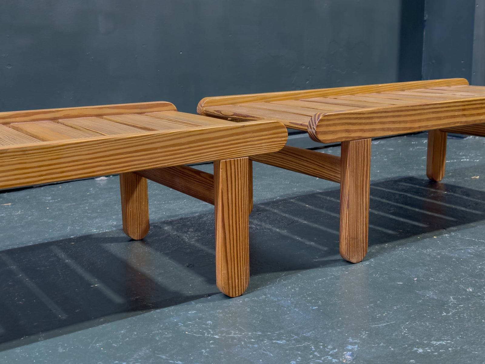 Pine Bench by Bernt Peterson