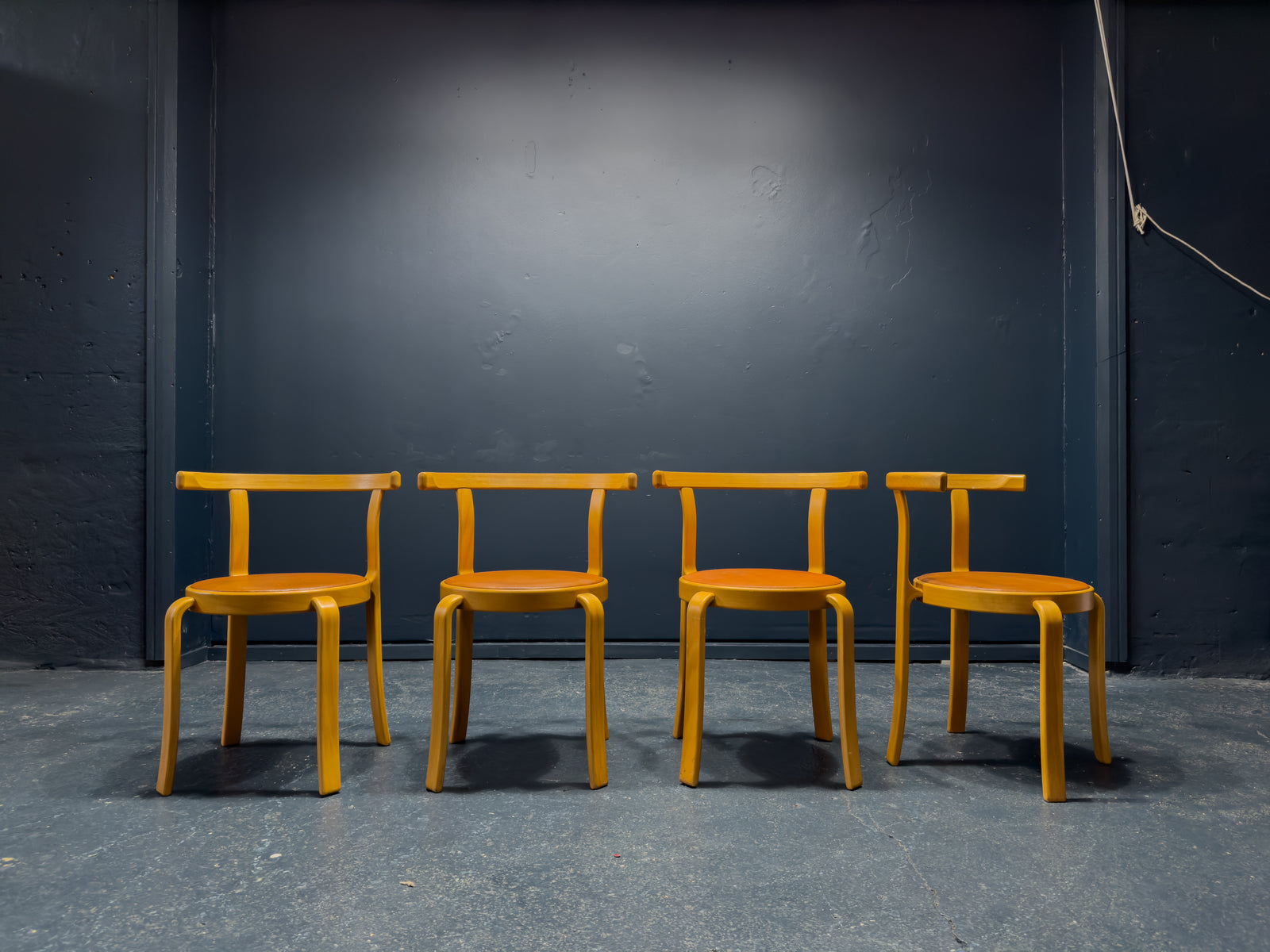 Rud Thygesen & Johnny Sorensen Set of Four Dining Chairs