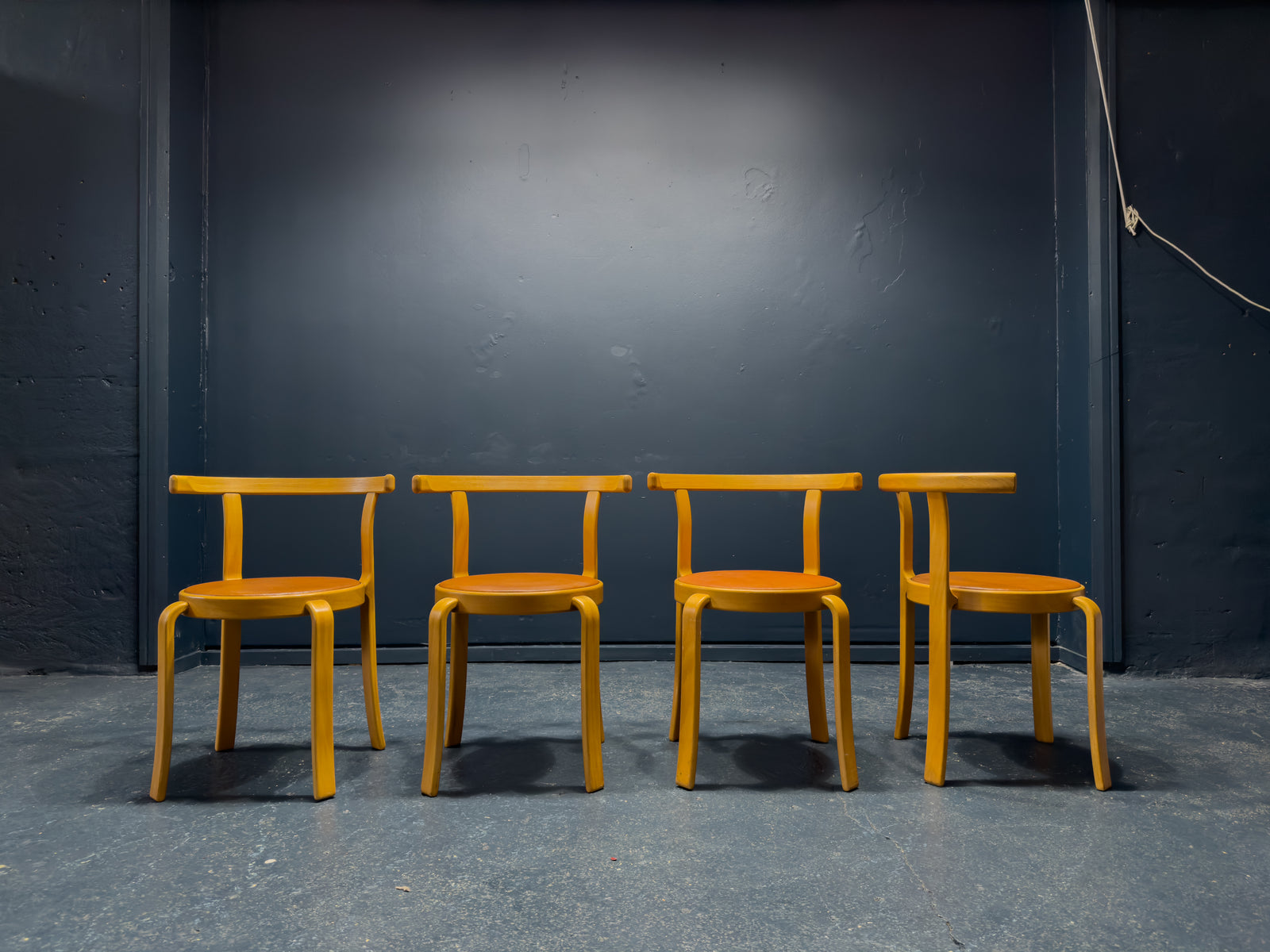 Rud Thygesen & Johnny Sorensen Set of Four Dining Chairs