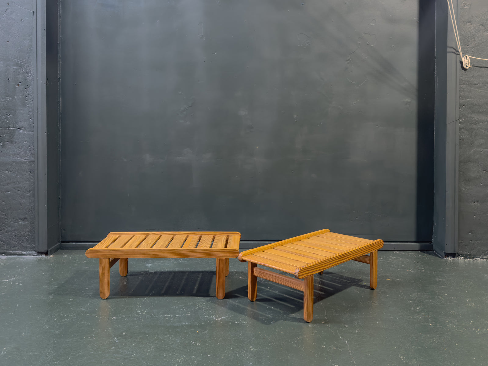 Pine Bench by Bernt Peterson