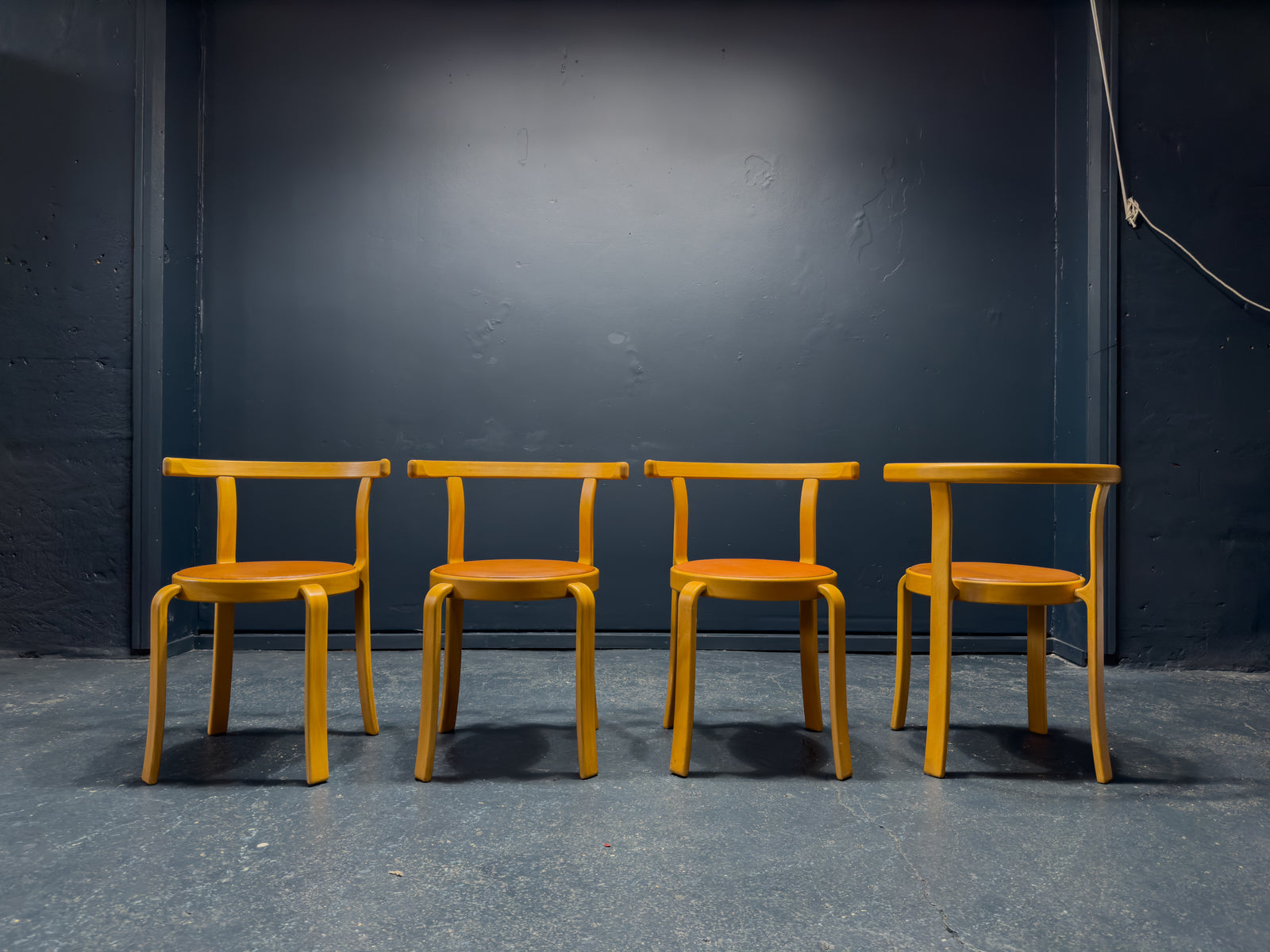 Rud Thygesen & Johnny Sorensen Set of Four Dining Chairs