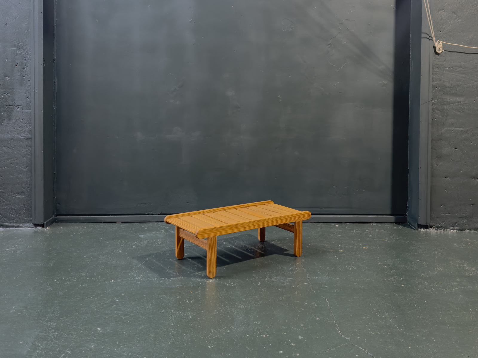 Pine Bench by Bernt Peterson
