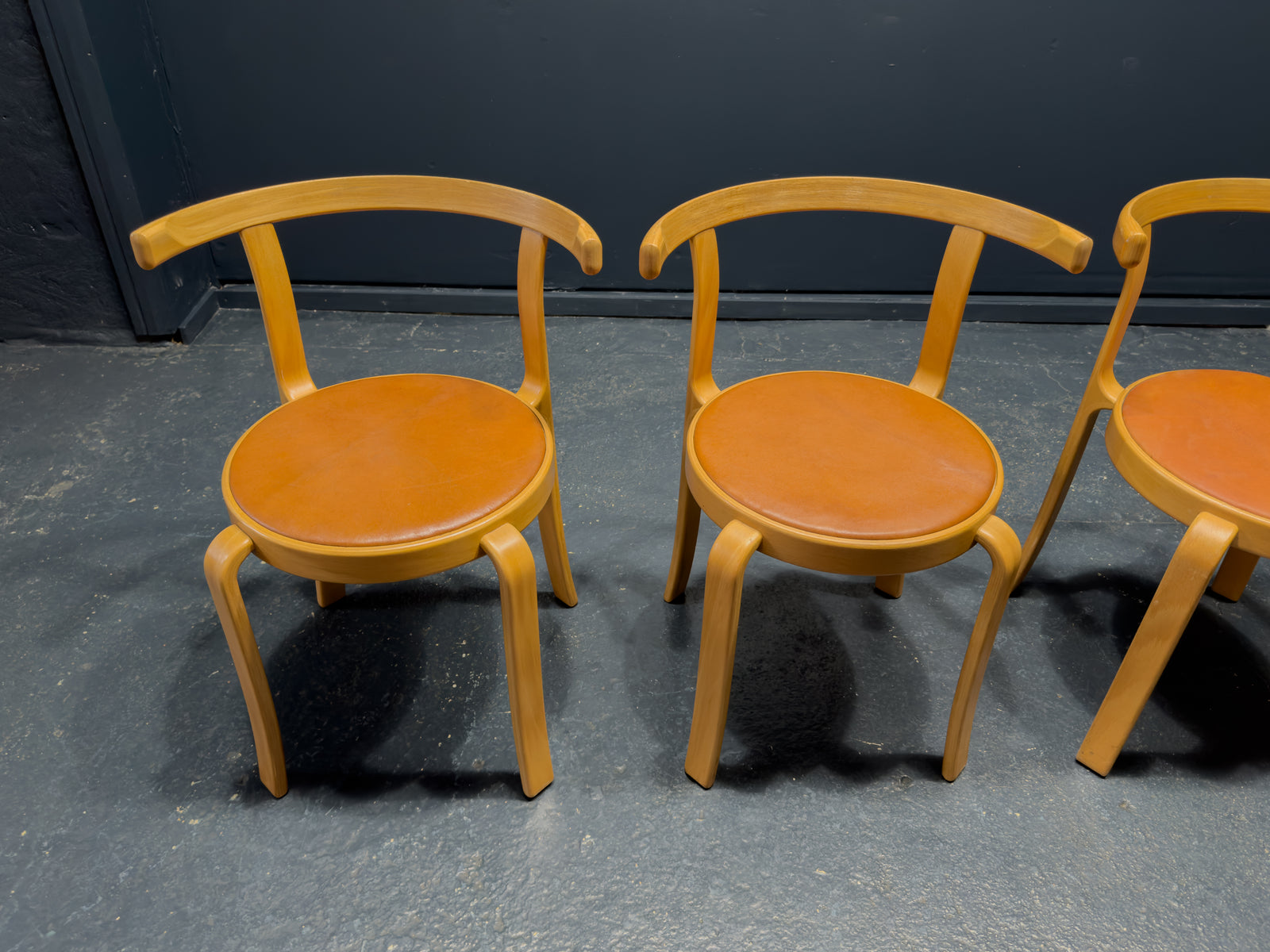 Rud Thygesen & Johnny Sorensen Set of Four Dining Chairs