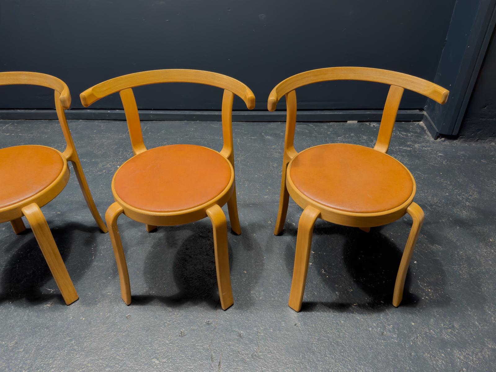 Rud Thygesen & Johnny Sorensen Set of Four Dining Chairs