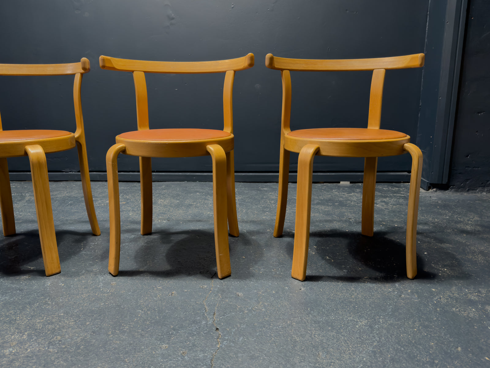 Rud Thygesen & Johnny Sorensen Set of Four Dining Chairs