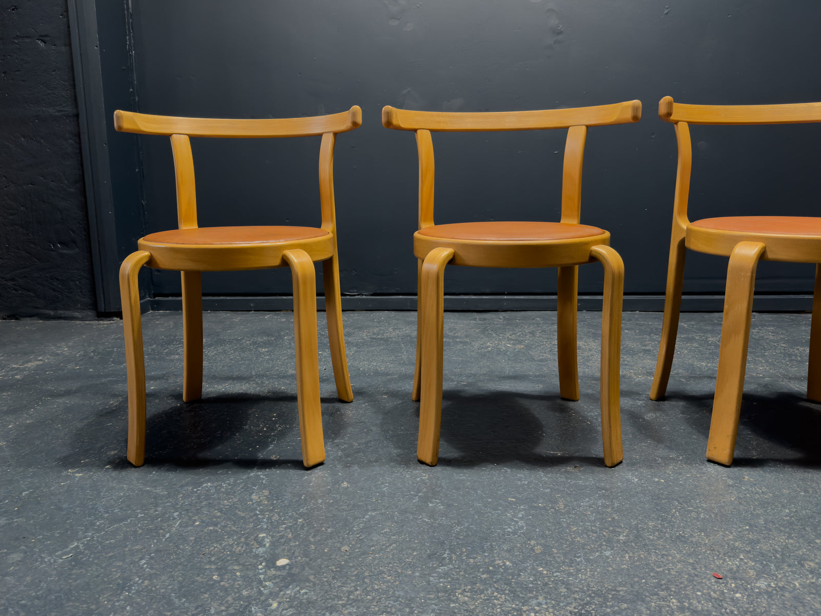 Rud Thygesen & Johnny Sorensen Set of Four Dining Chairs