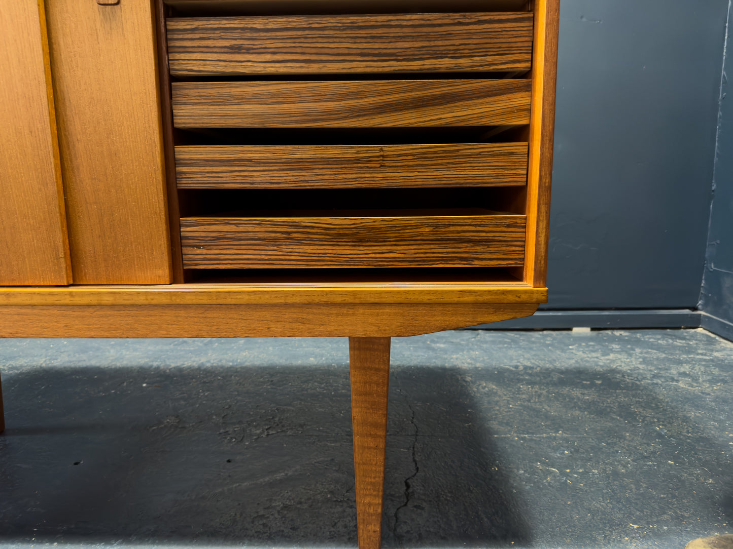 Teak Sideboard and Bar