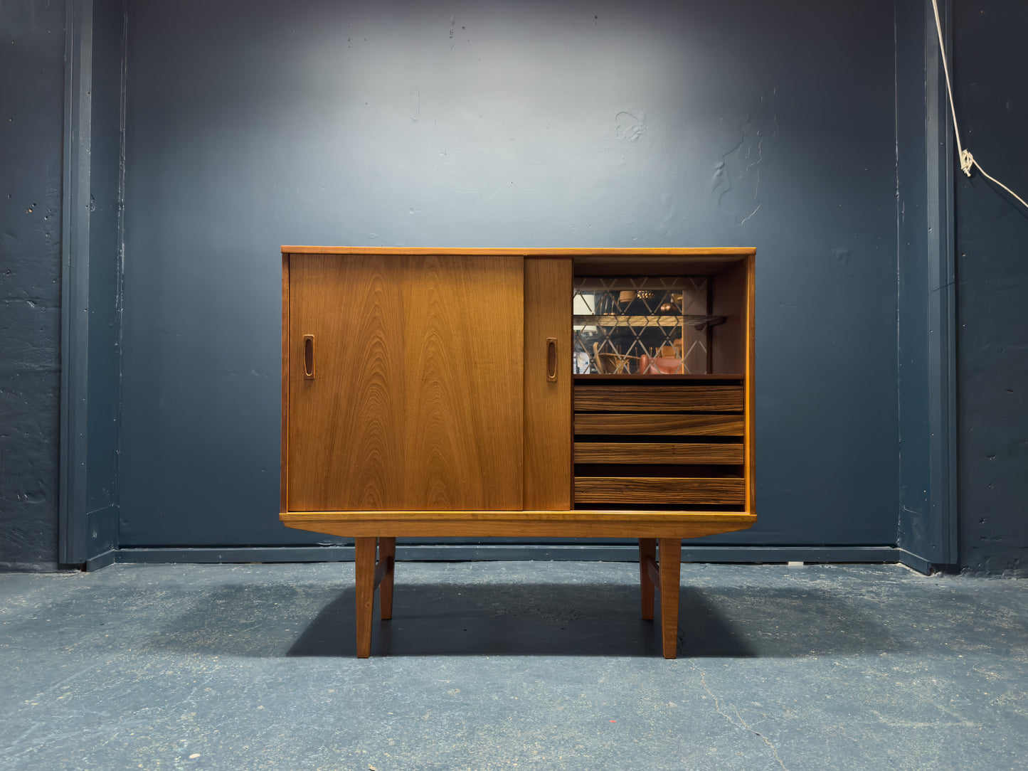 Teak Sideboard and Bar