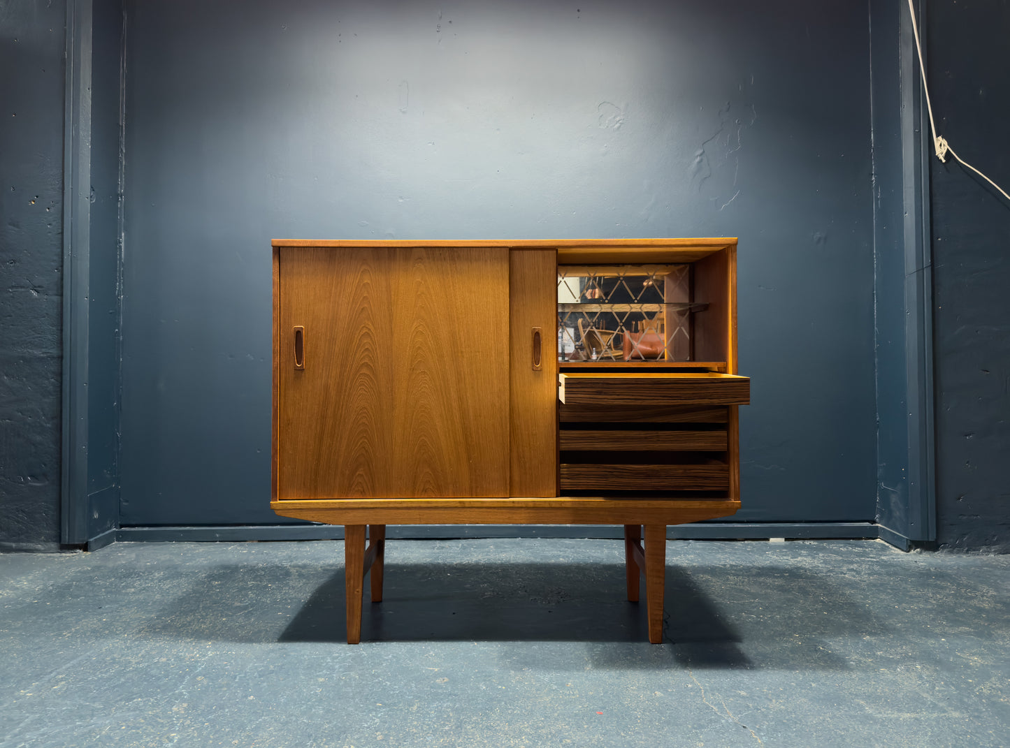 Teak Sideboard and Bar