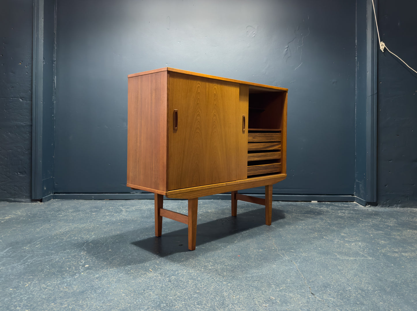 Teak Sideboard and Bar