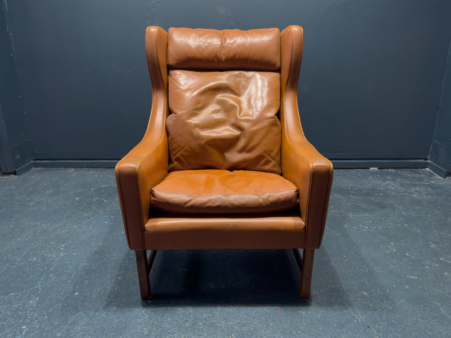 Fredrik A. Kayser Leather Armchair