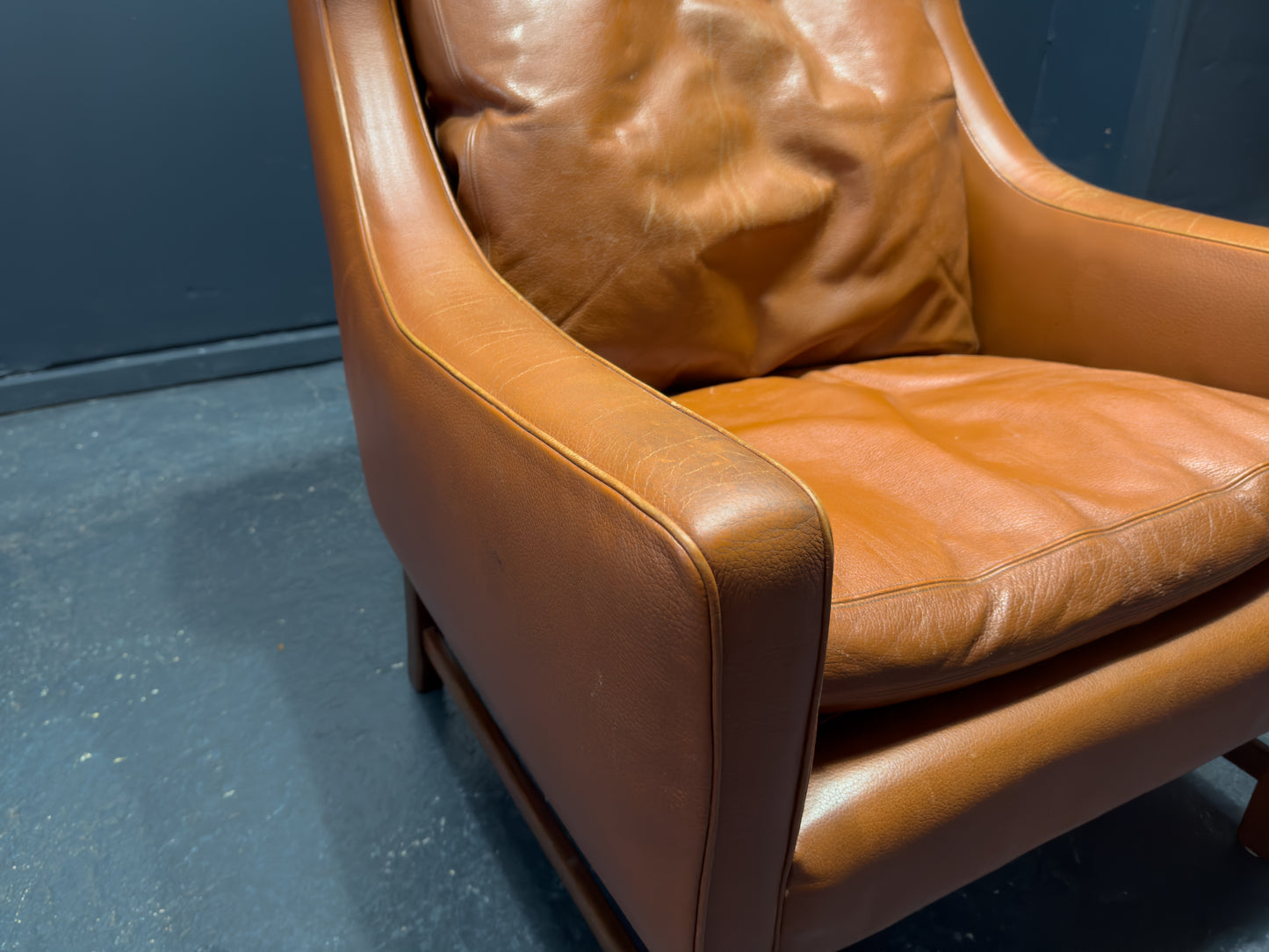 Fredrik A. Kayser Leather Armchair