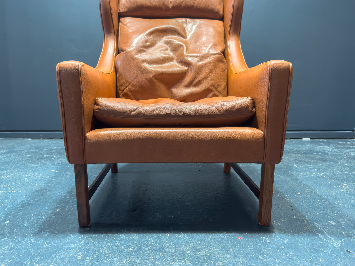 Fredrik A. Kayser Leather Armchair