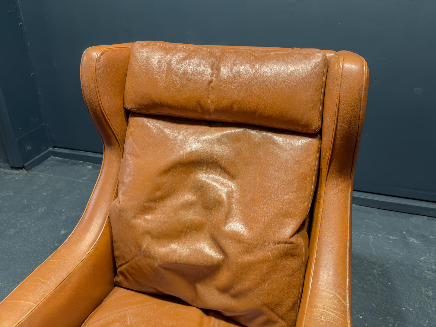 Fredrik A. Kayser Leather Armchair