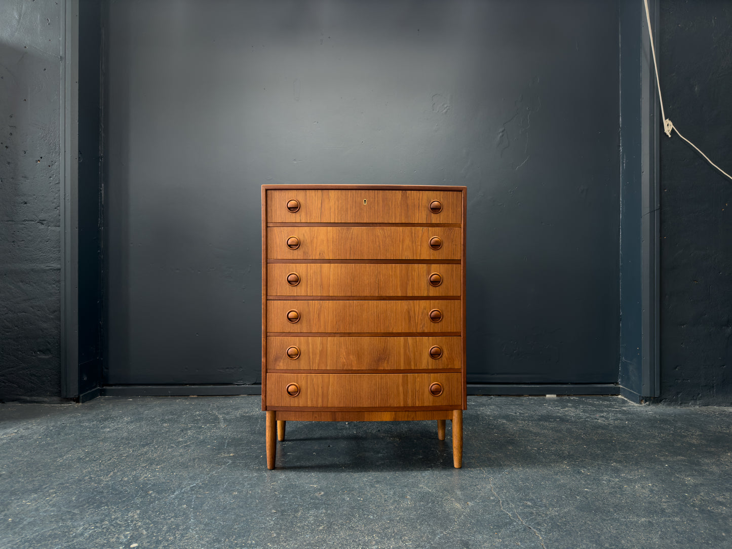 Teak Chest of Drawers