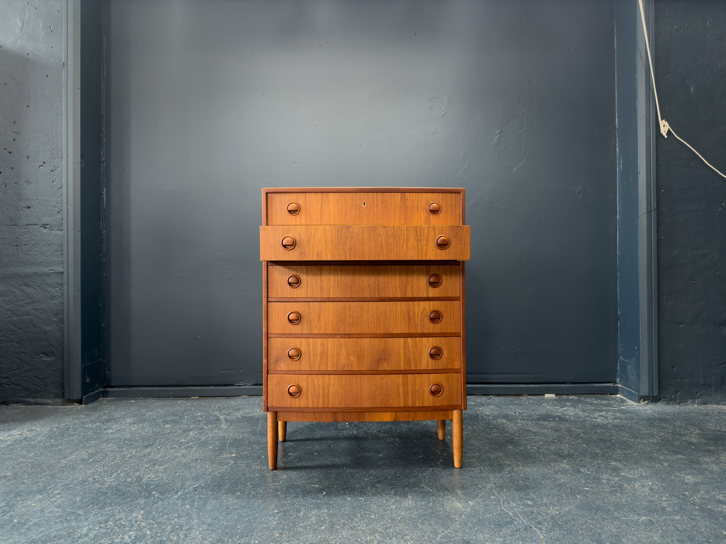 Teak Chest of Drawers