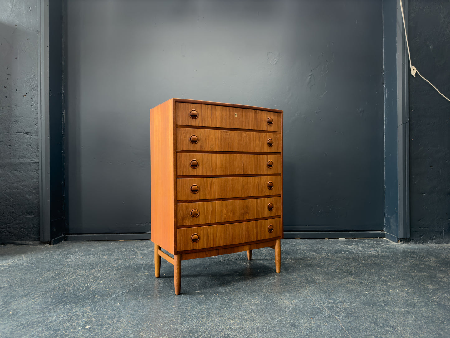 Teak Chest of Drawers