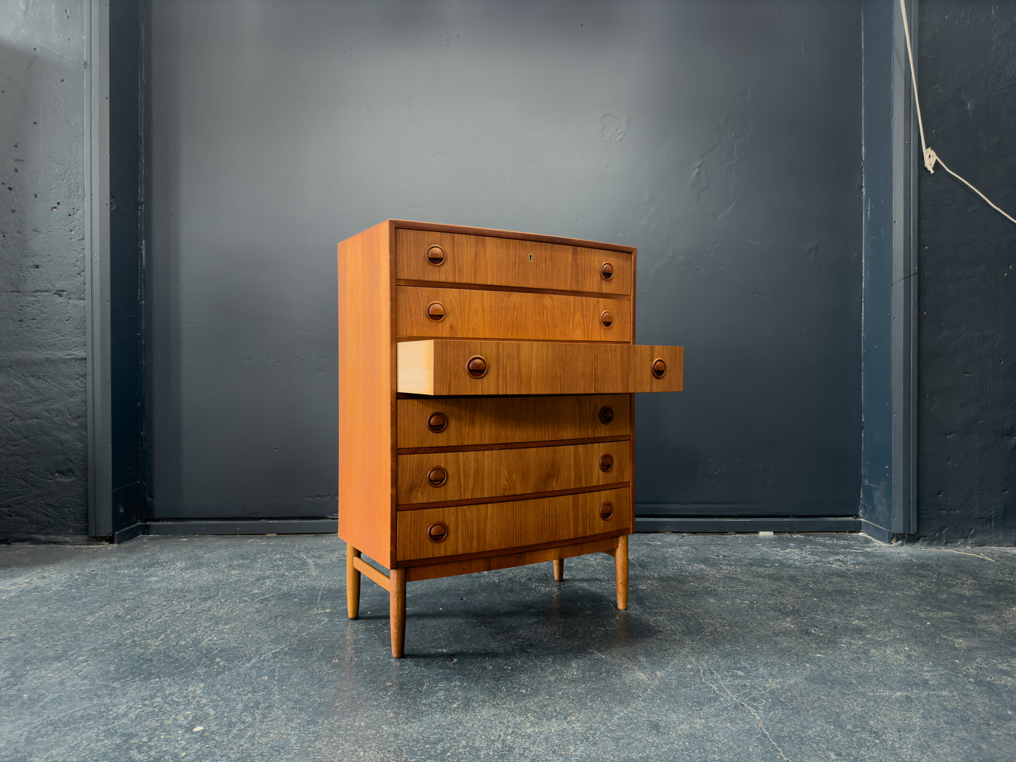 Teak Chest of Drawers