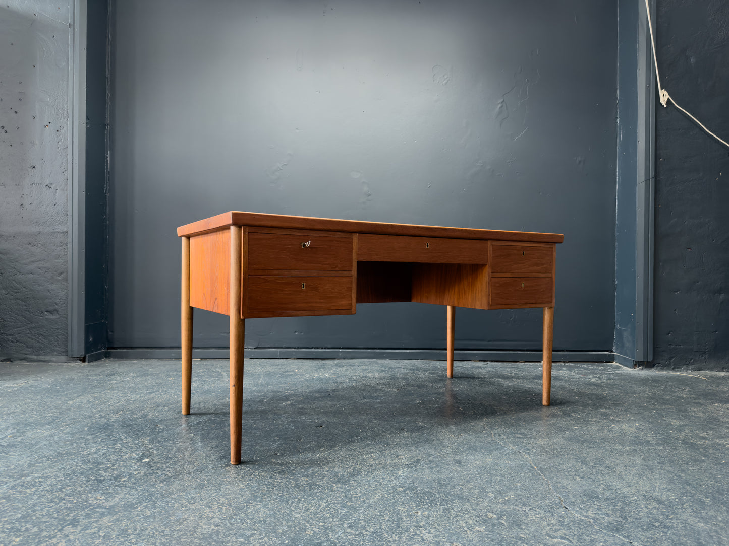 Large Teak Desk