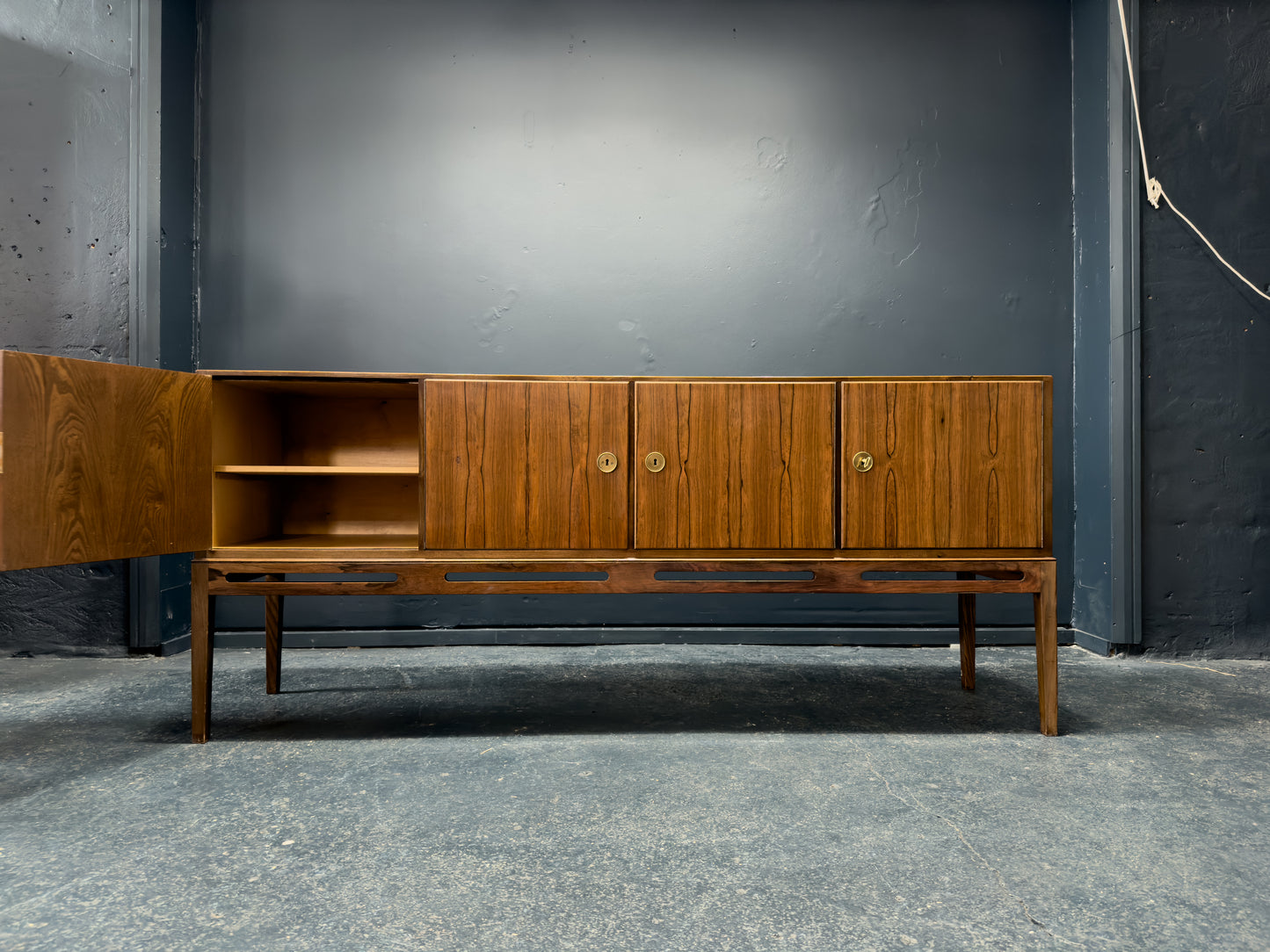 Heltborg Mobler Large Rosewood Sideboard