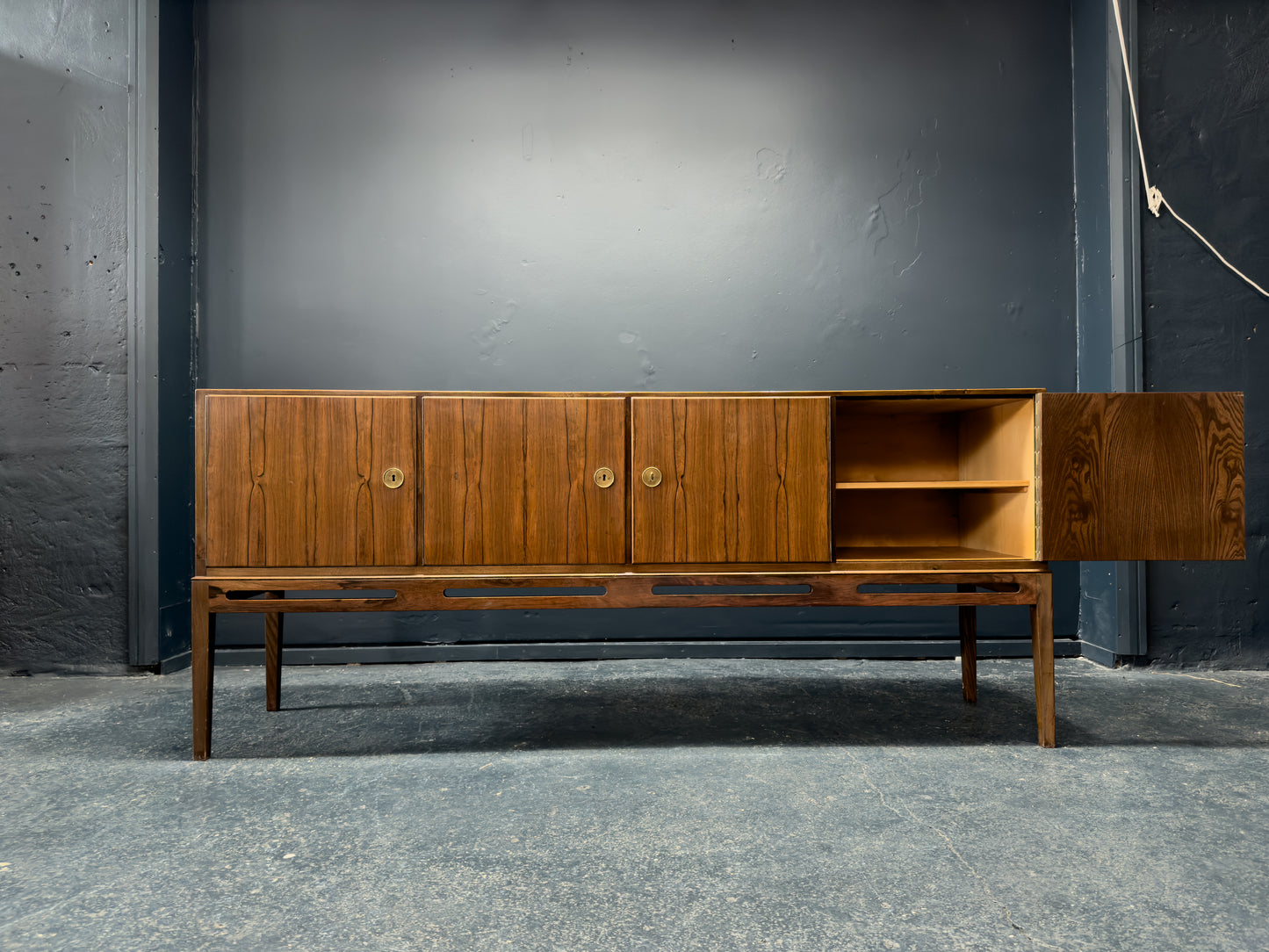 Heltborg Mobler Large Rosewood Sideboard