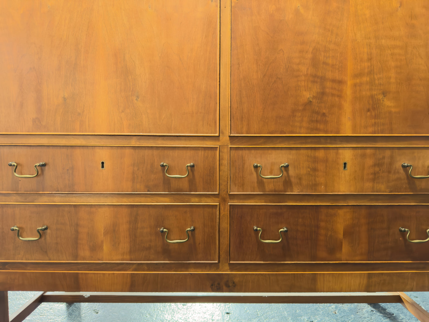 Large Sideboard with Brass Handles