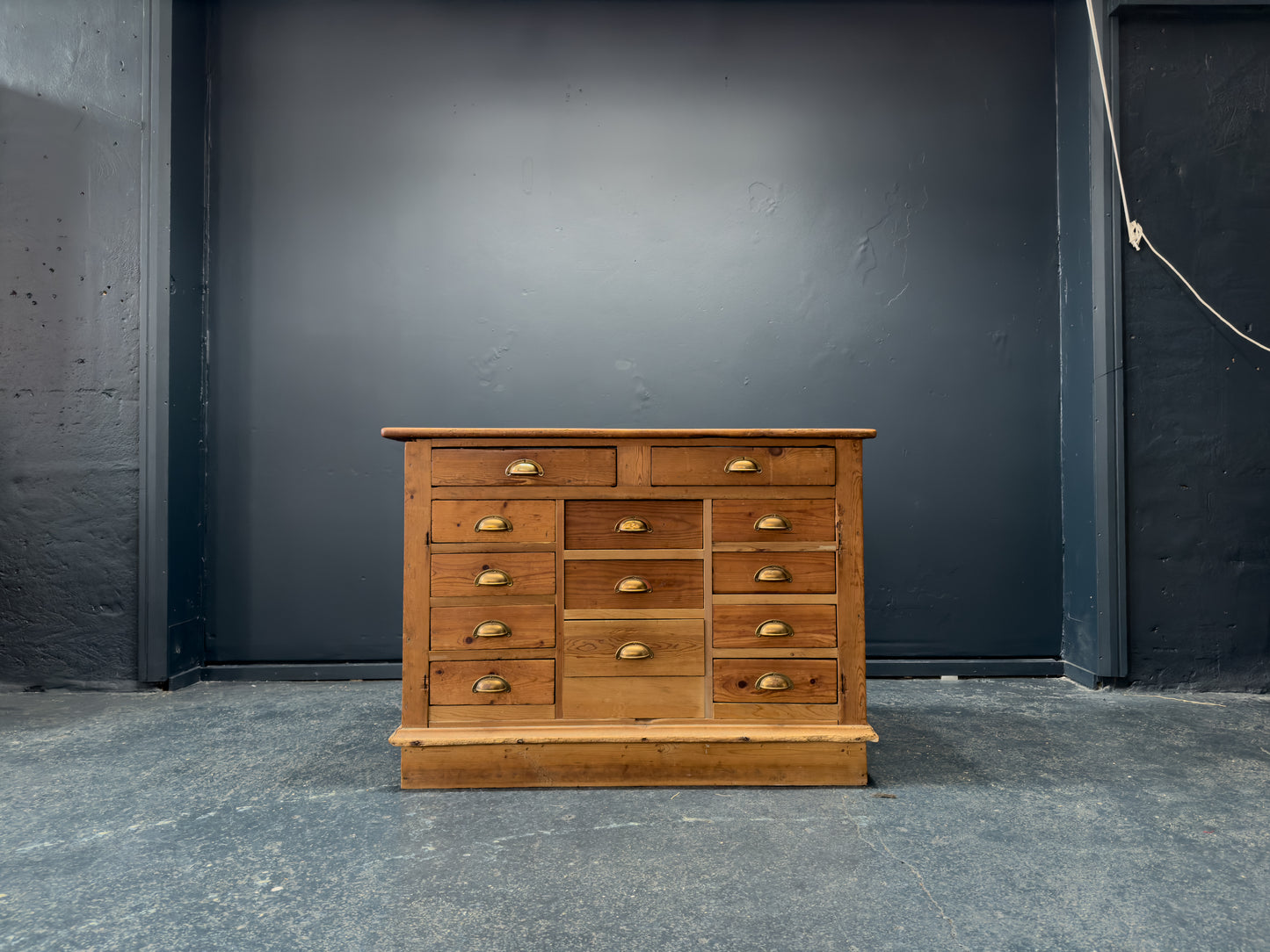 Large Pine Chest Of Drawers