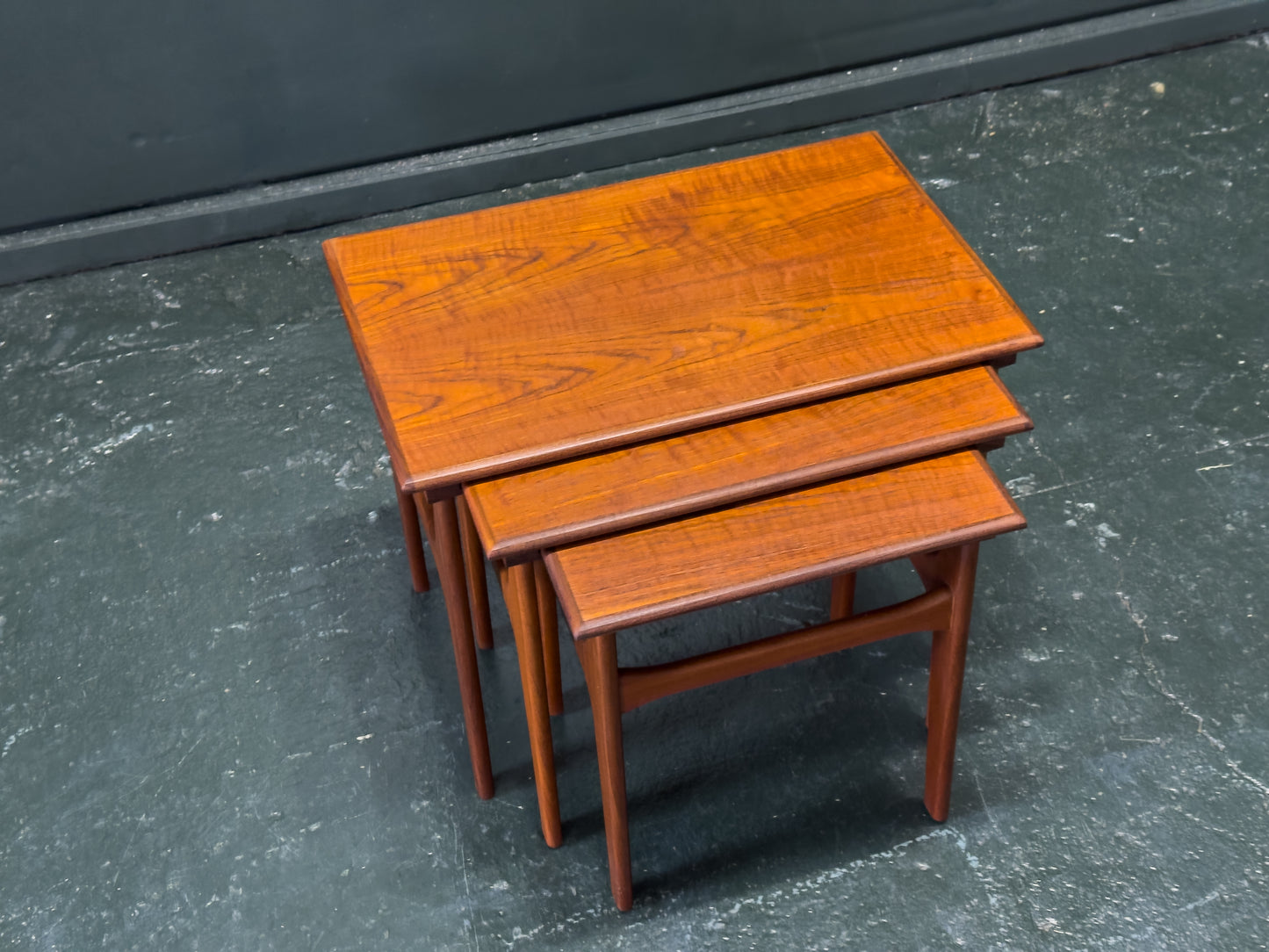 Poul Hundevad Teak Nesting Tables