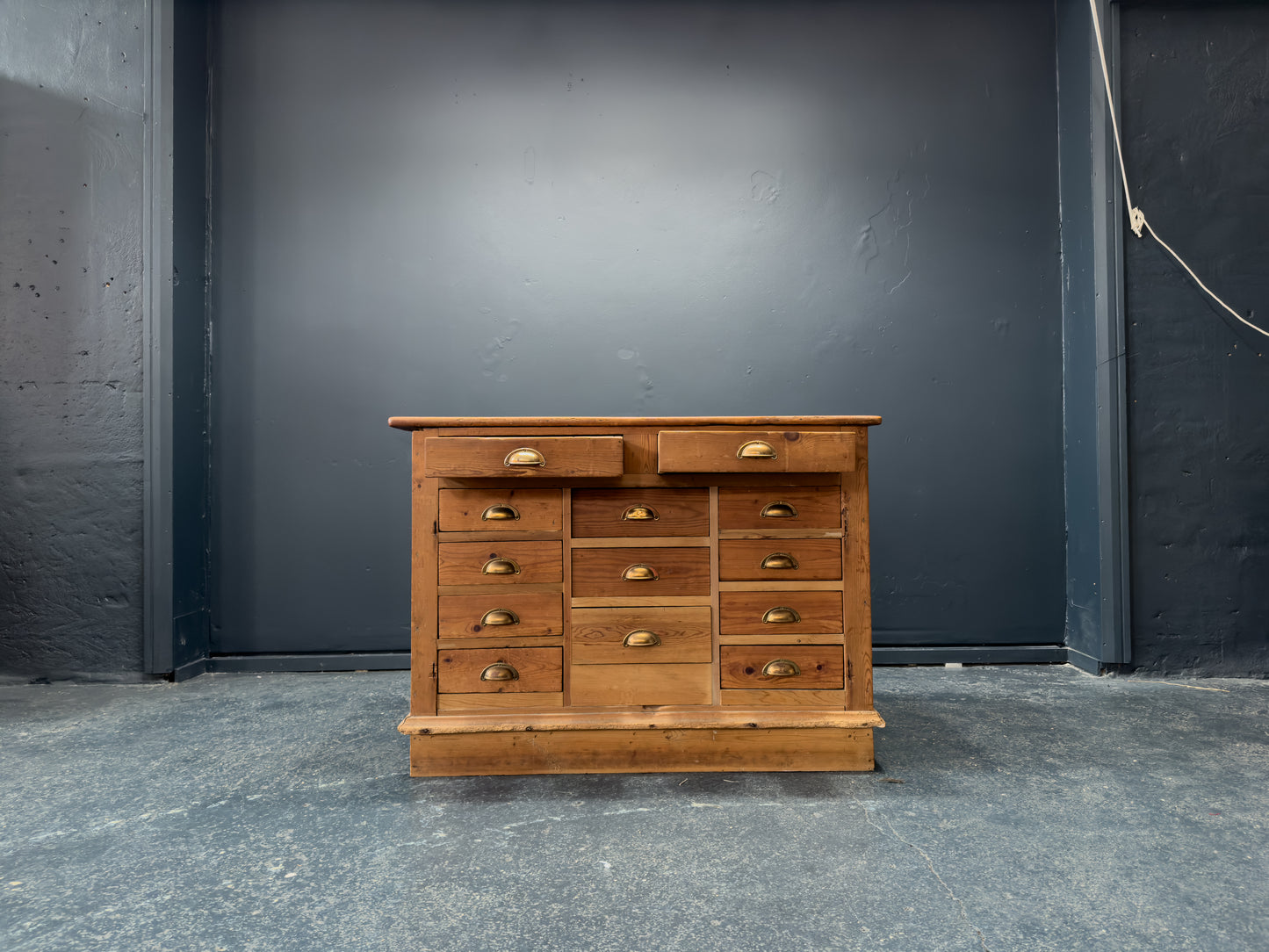 Large Pine Chest Of Drawers