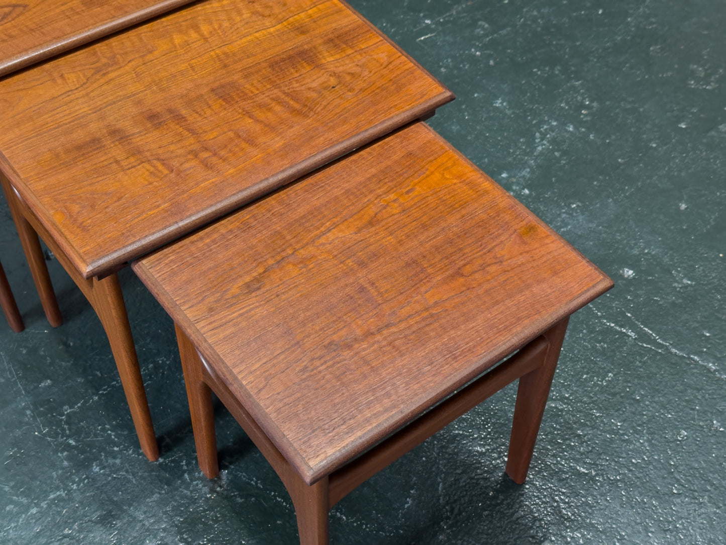 Poul Hundevad Teak Nesting Tables