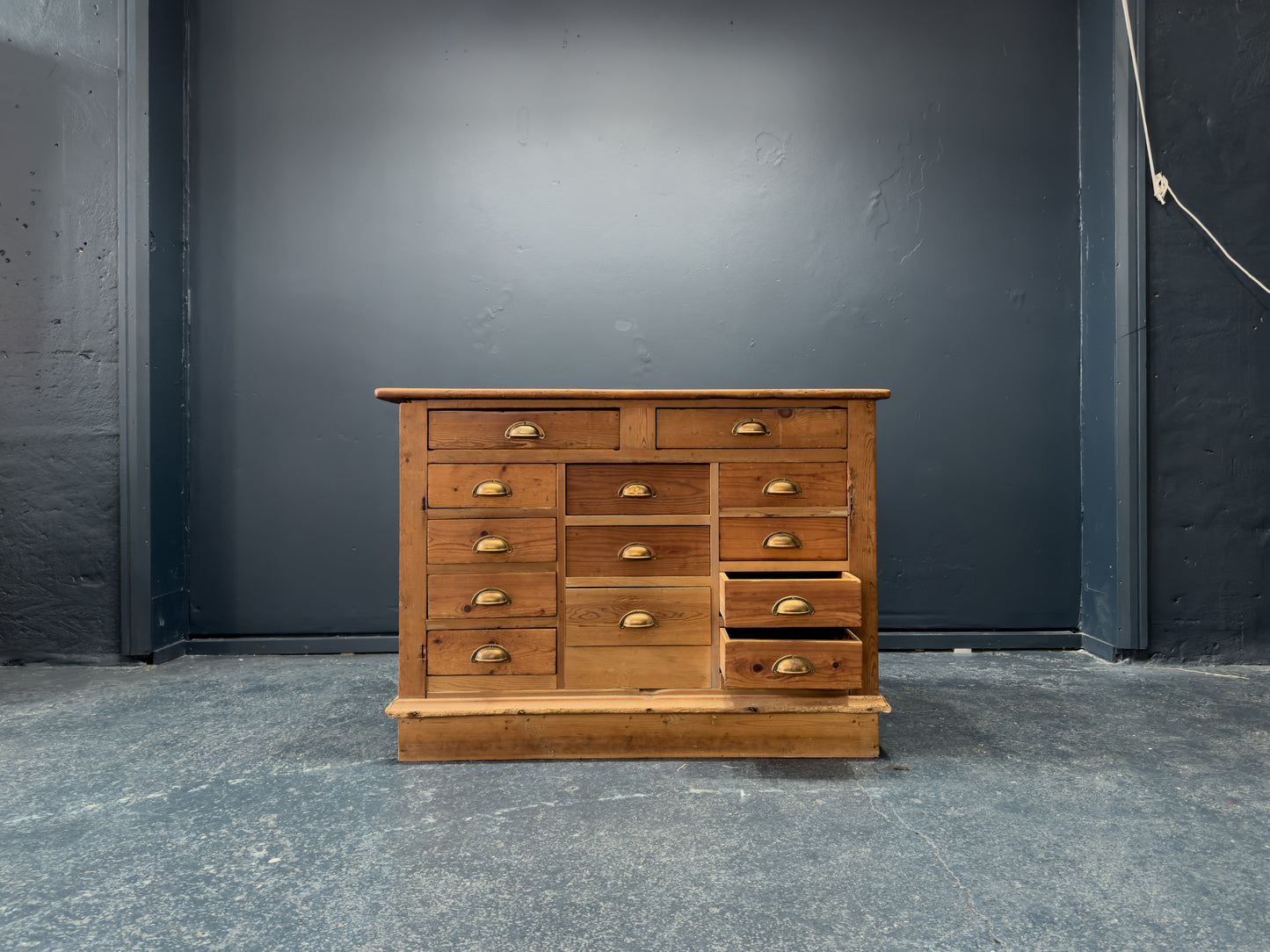 Large Pine Chest Of Drawers