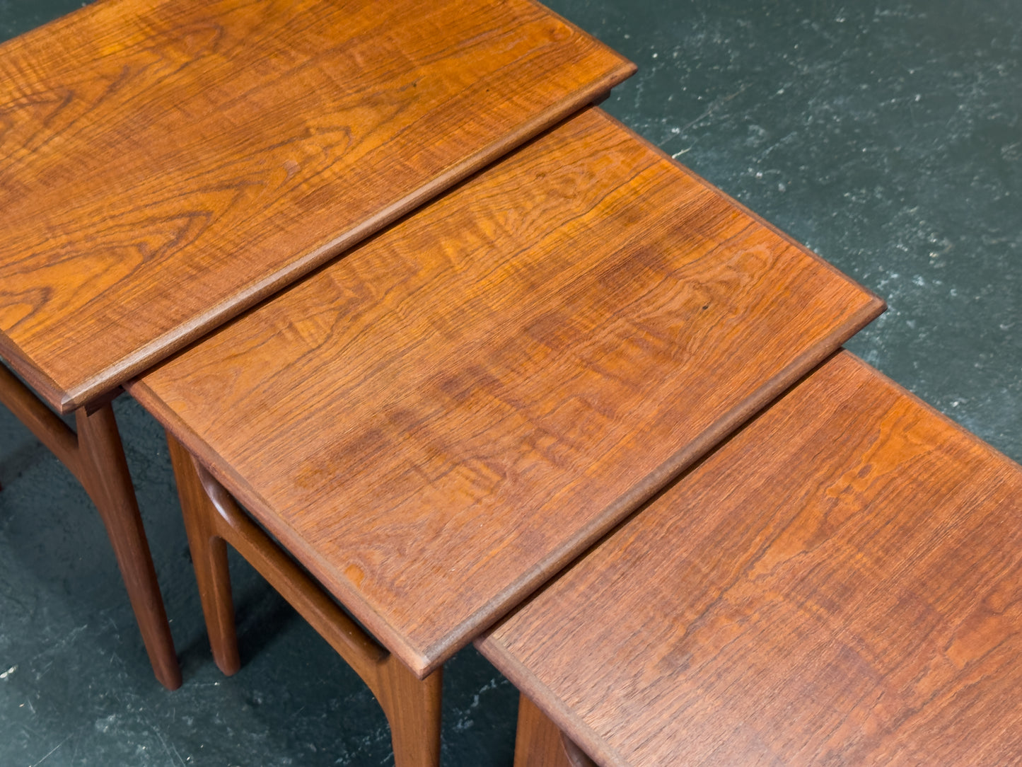 Poul Hundevad Teak Nesting Tables