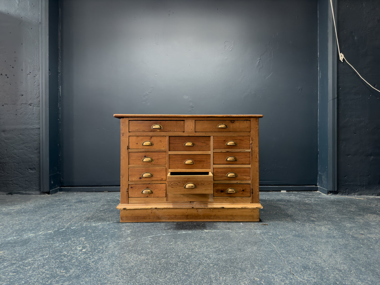 Large Pine Chest Of Drawers