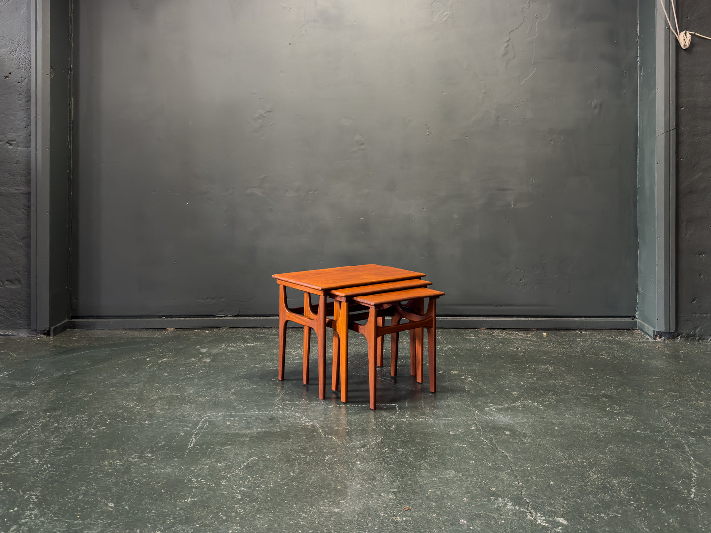 Poul Hundevad Teak Nesting Tables
