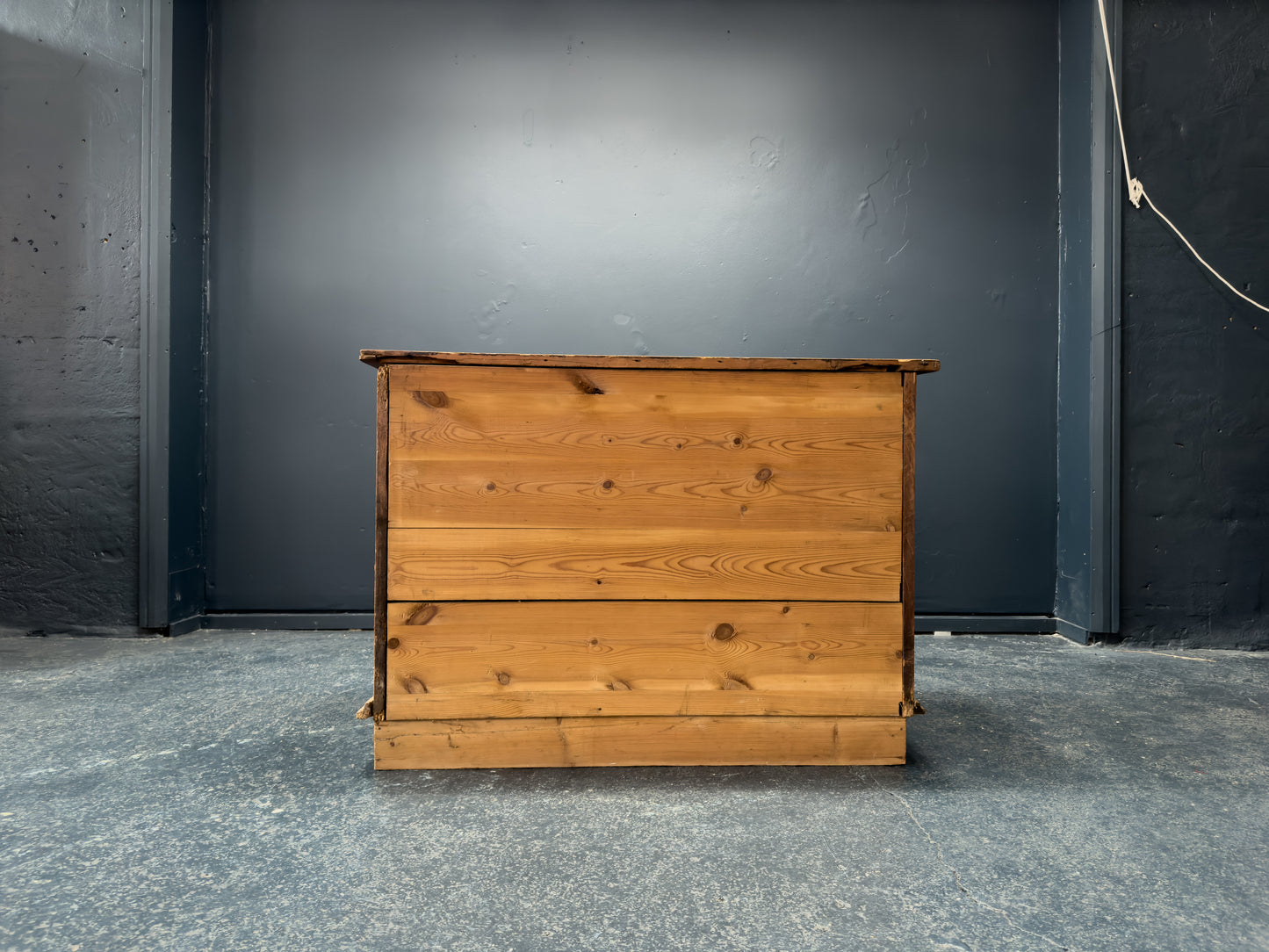 Large Pine Chest Of Drawers