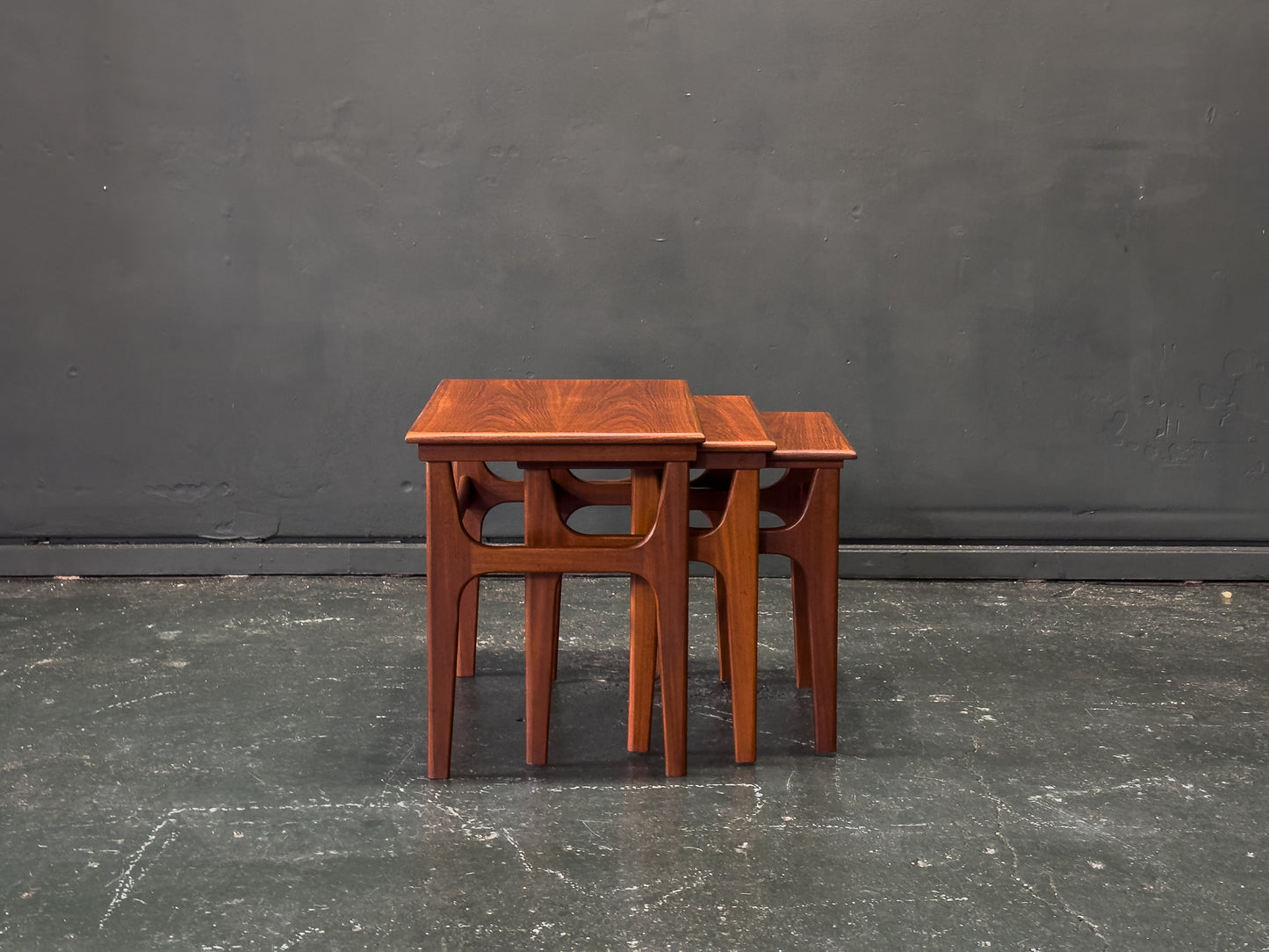Poul Hundevad Teak Nesting Tables