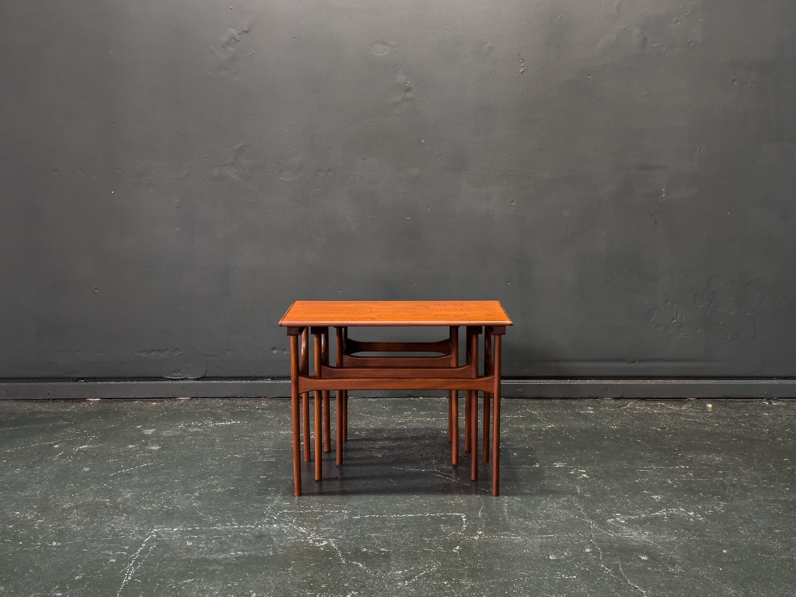 Poul Hundevad Teak Nesting Tables