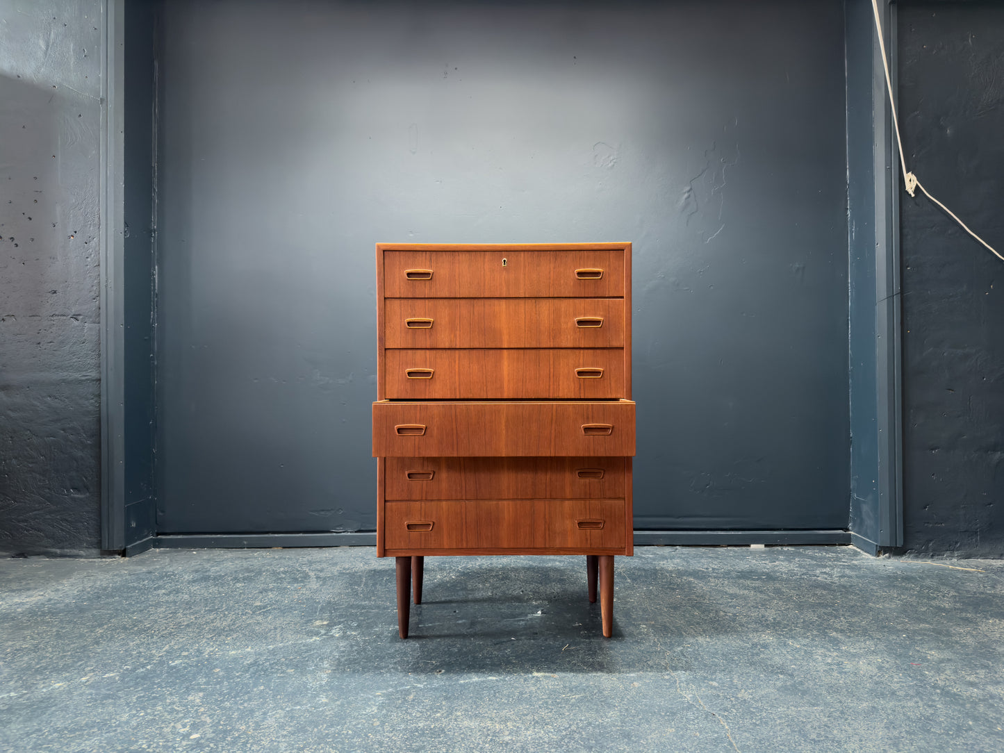 Teak Chest of Drawers