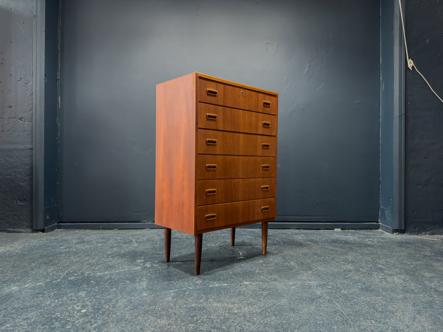 Teak Chest of Drawers