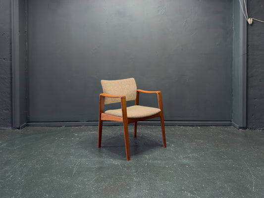 Upholstered Teak Chair by Komfort