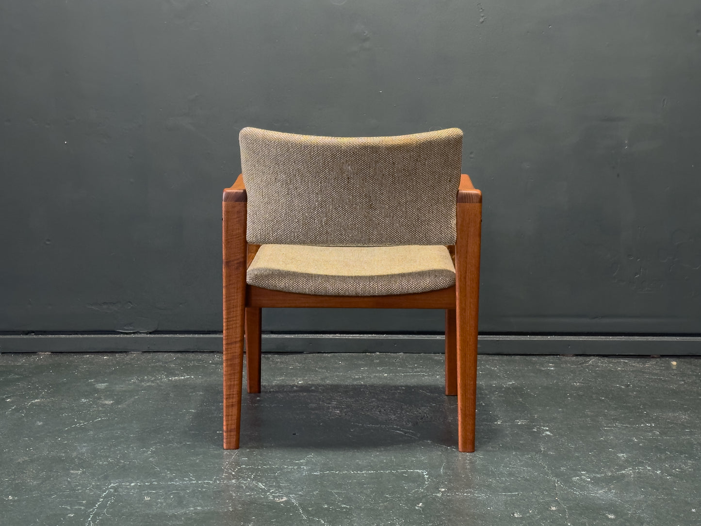 Upholstered Teak Chair by Komfort