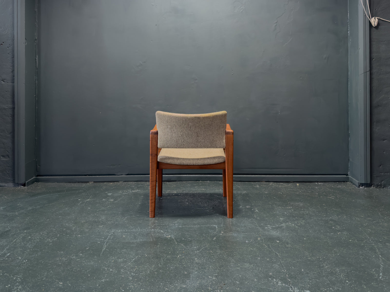 Upholstered Teak Chair by Komfort