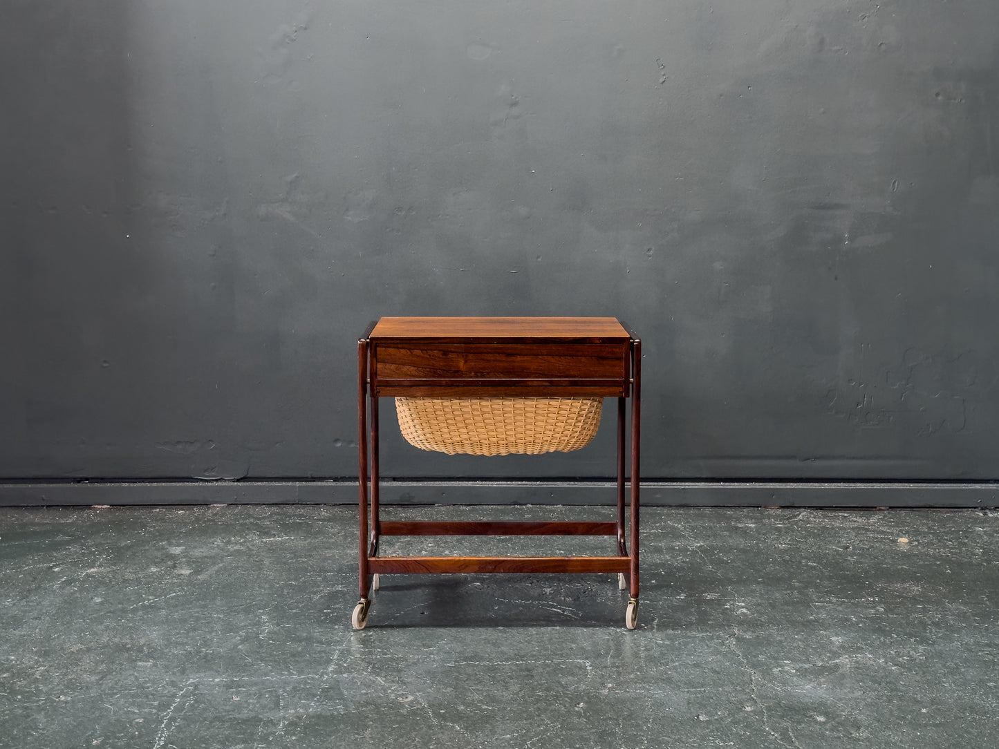 Danish Sewing Table by Br Gelsted