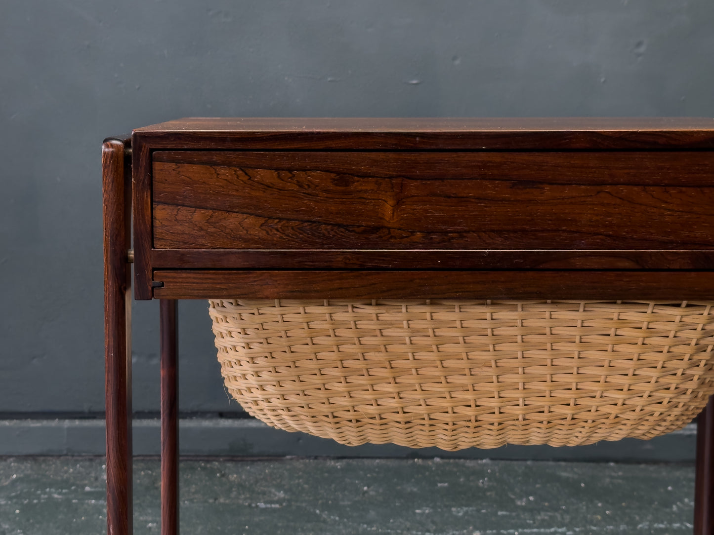 Danish Sewing Table by Br Gelsted