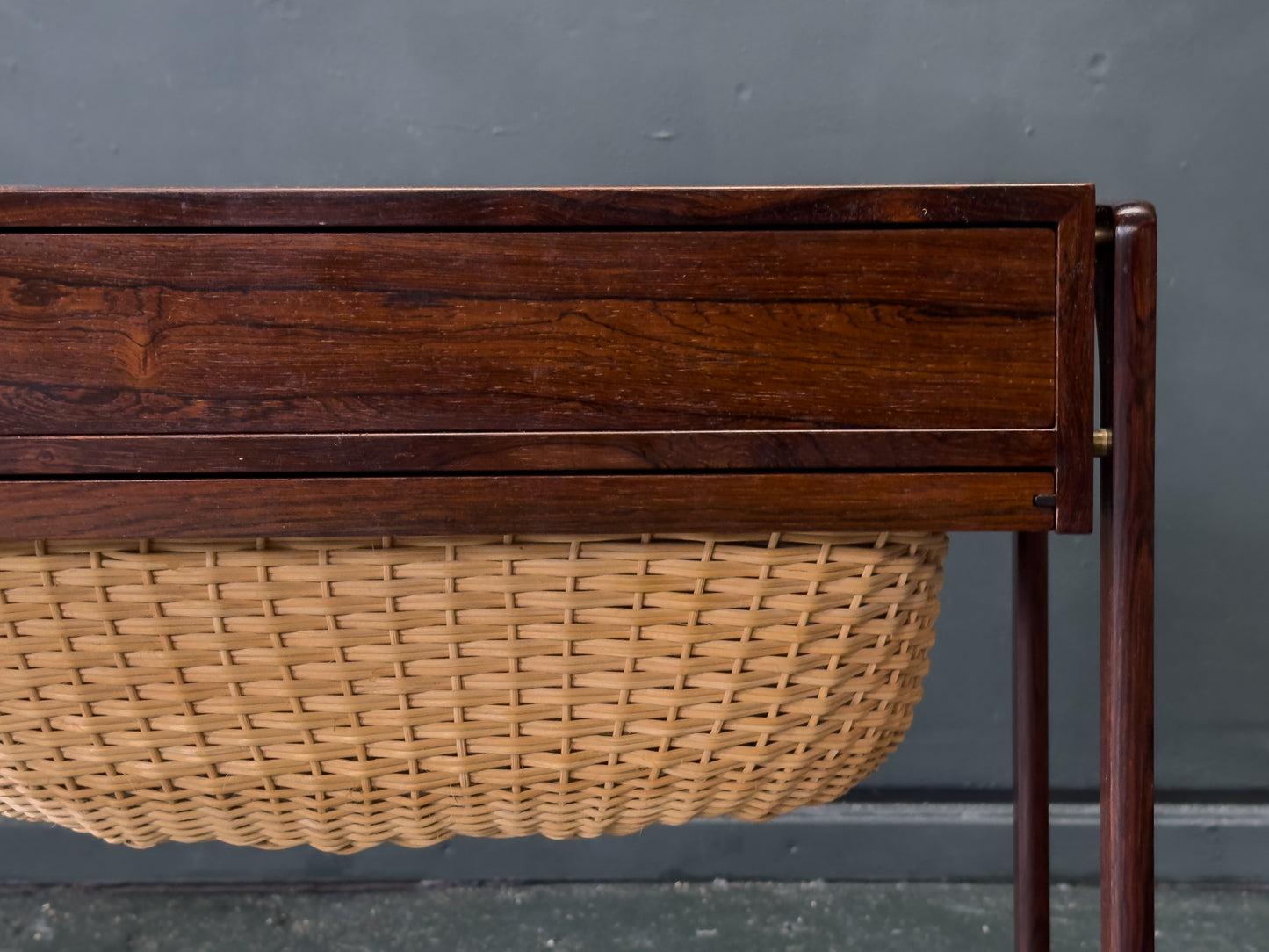 Danish Sewing Table by Br Gelsted