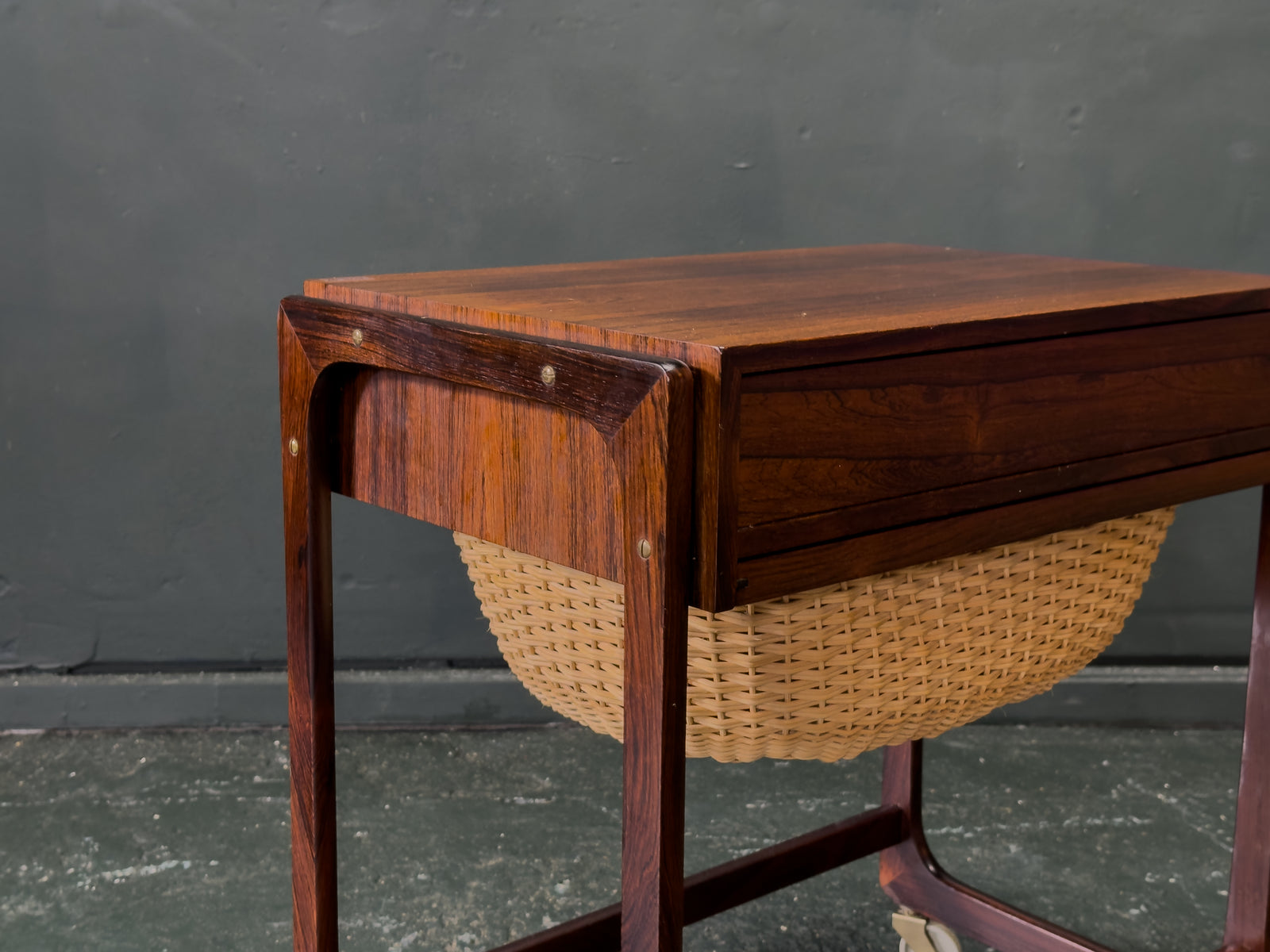 Danish Sewing Table by Br Gelsted