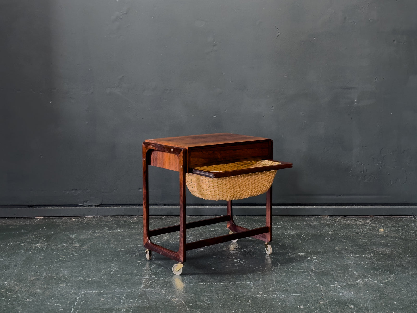 Danish Sewing Table by Br Gelsted