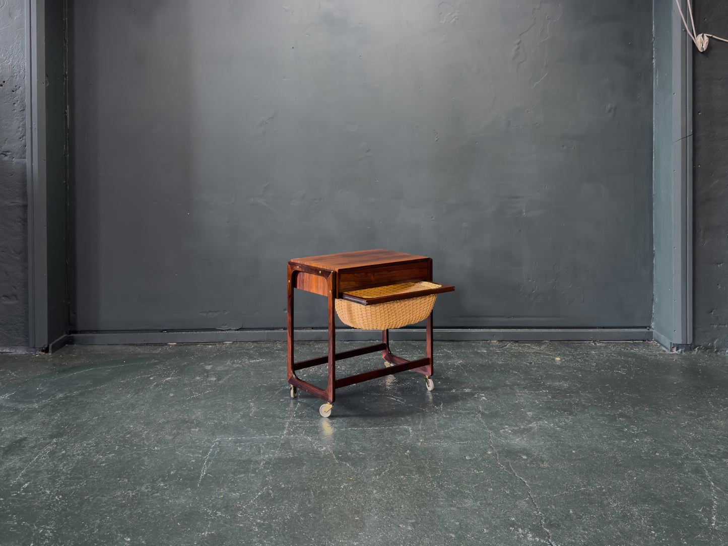 Danish Sewing Table by Br Gelsted