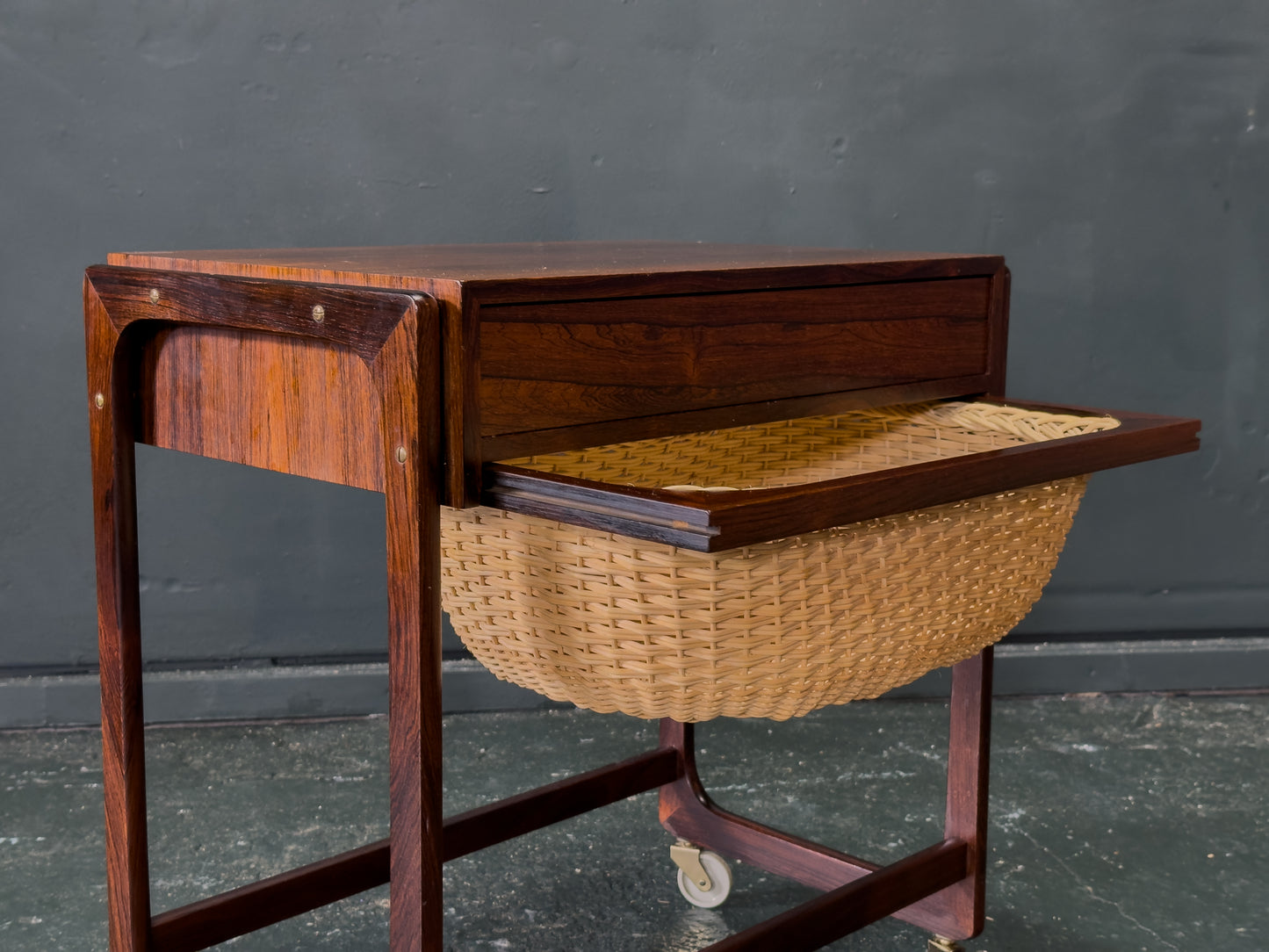 Danish Sewing Table by Br Gelsted