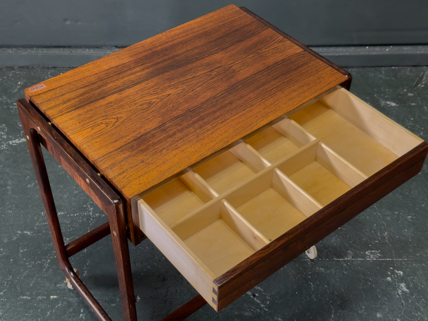 Danish Sewing Table by Br Gelsted